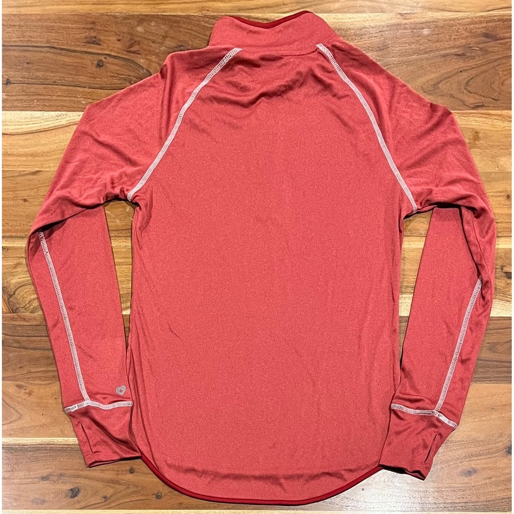 Colosseum Indiana University Hoosiers Womens Crimson Red Quarter Zip Pullover M - Picture 6 of 10